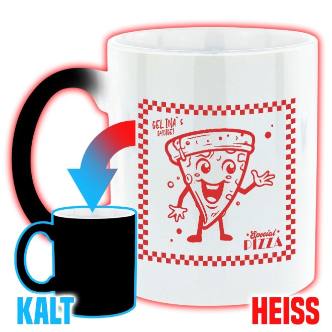 Pizza Club Magic Mug