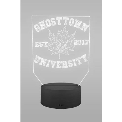 Lampe LED de l'université de Ghosttown