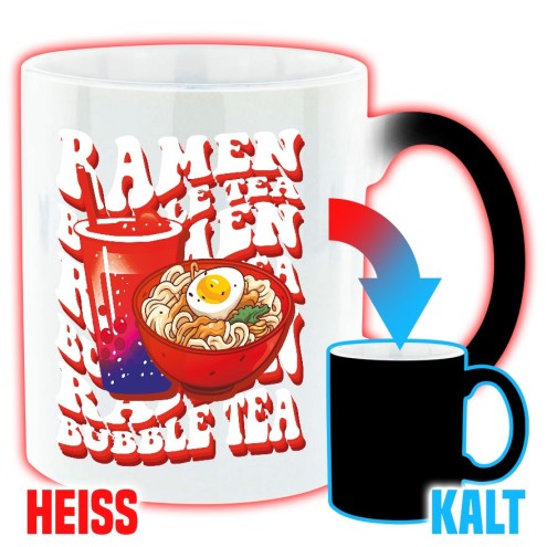 Ramen & BubbleTea Resonance TeamCel Edition Magic Mug