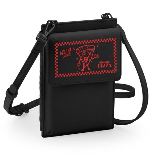 Pizza Club Handy-Umhänge-Tasche
