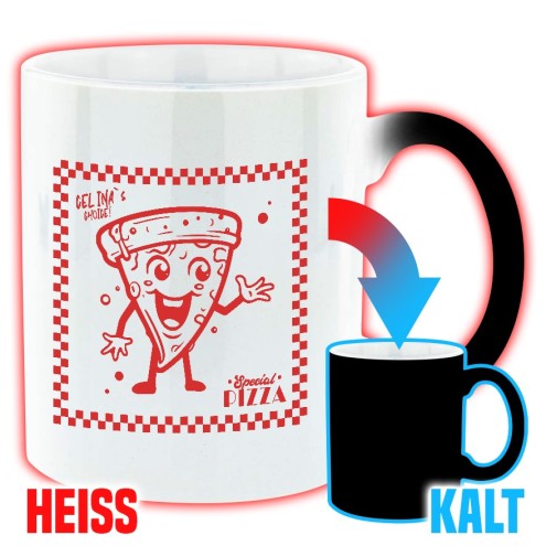 Pizza Club Magic Mug