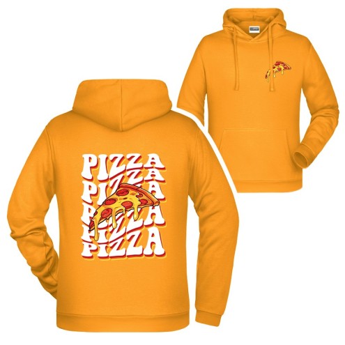 Sweat à capuche Pizza Passion Team Egg unisexe