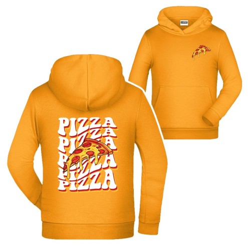 Sweat à capuche Pizza Passion Team Egg kids