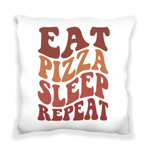Housse de coussin Pizza Club
